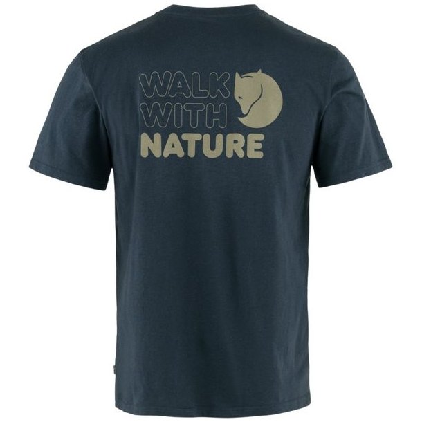 Fjllrven Walk With Nature T-Shirt Dark Navy