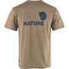 Fjllrven Walk With Nature T-Shirt Suede Brown