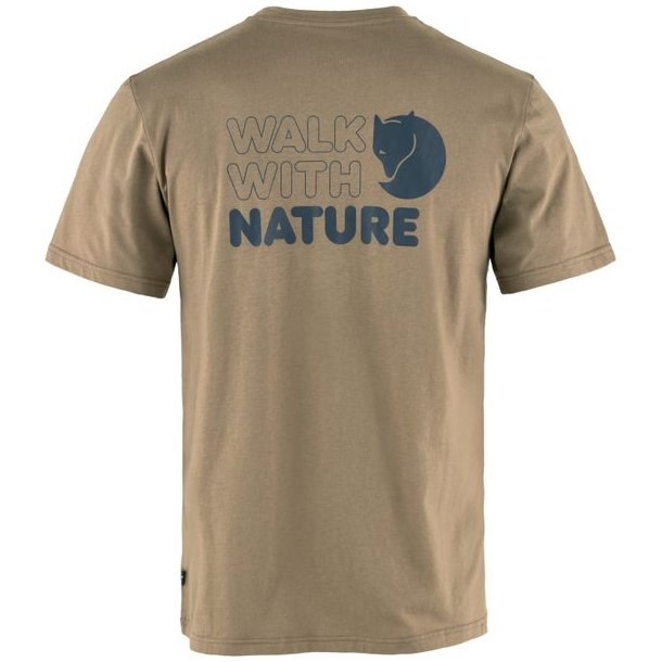 Fjllrven Walk With Nature T-Shirt Suede Brown