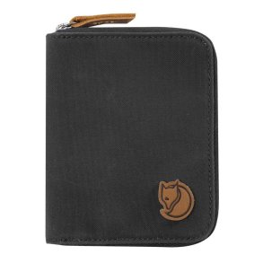 Fjllrven Zip Wallet Dark Grey