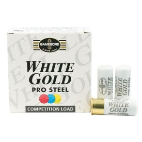 Gamebore White Gold 12/70 Str 9/28gram 25 stk Flugtskydningspatron