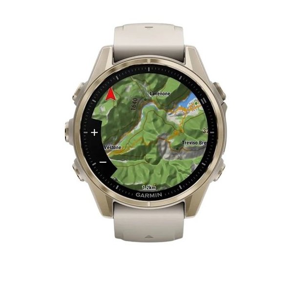 Garmin Fenix 8 43mm Amoled Sapphire, Soft Gold