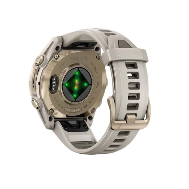 Garmin Fenix 8 43mm Amoled Sapphire, Soft Gold