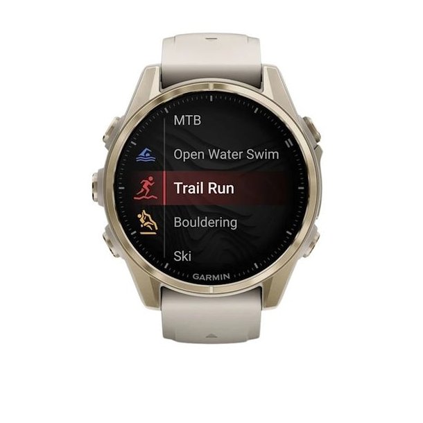Garmin Fenix 8 43mm Amoled Sapphire, Soft Gold