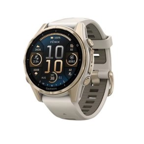 Garmin Fenix 8 43mm Amoled Sapphire, Soft Gold