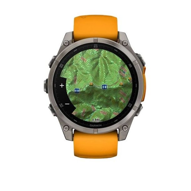 Garmin Fenix 8 47mm Amoled Sapphire, Titainium
