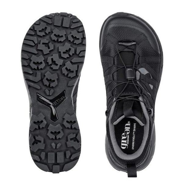 Green Comfort Trysil W GTX Sko Black