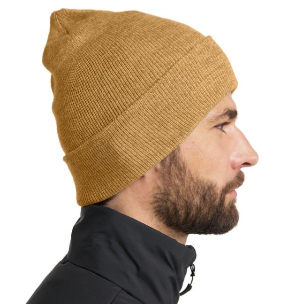 Haglfs Aze Beanie Strikhue Cinnamon Brown Melange