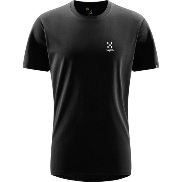 Haglfs Camp Tee True Black Solid