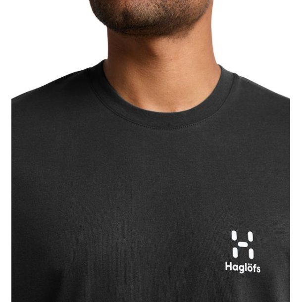 Haglfs Camp Tee True Black Solid