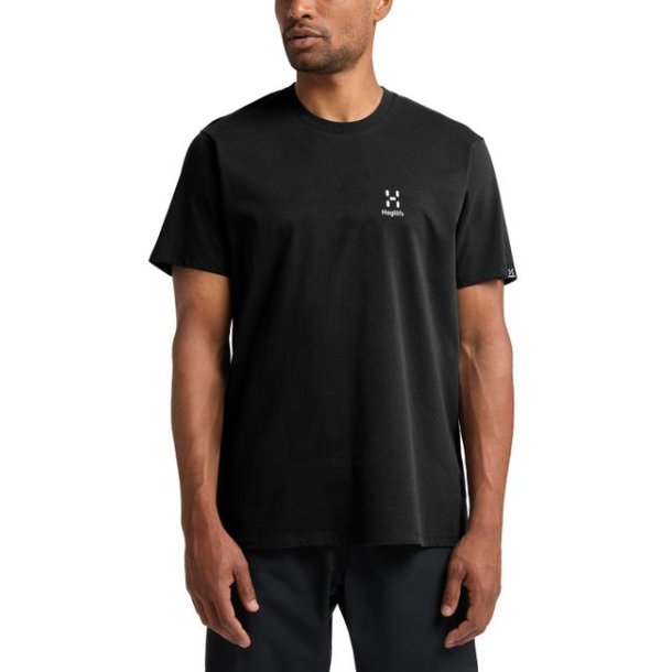 Haglfs Camp Tee True Black Solid