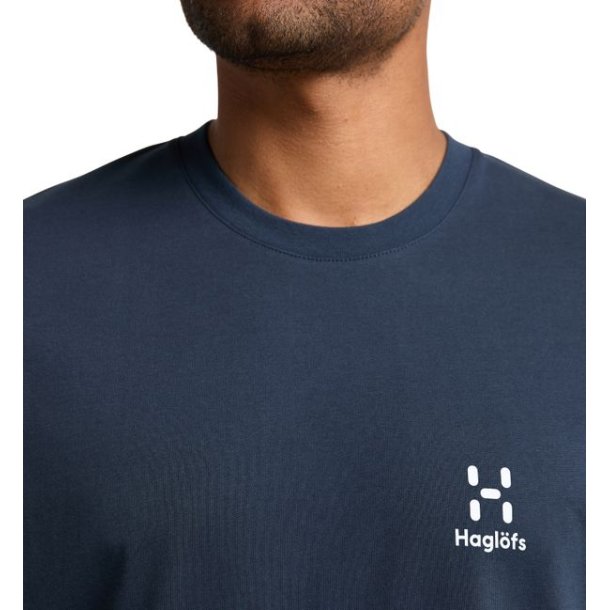 Haglfs Camp Tee Tarn Blue Solid