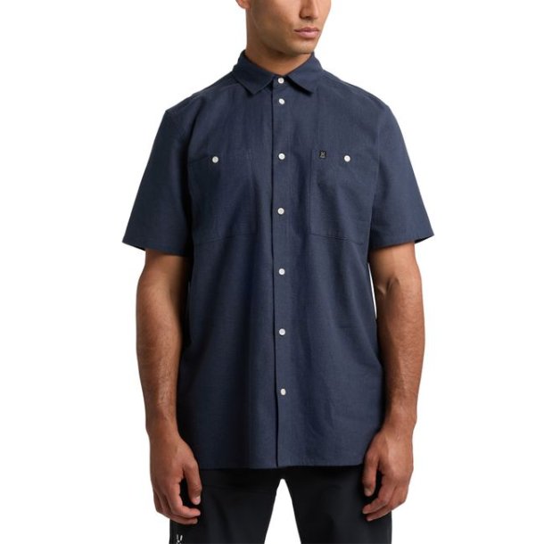 Haglöfs Curious Hemp SS Shirt Tarn Blue