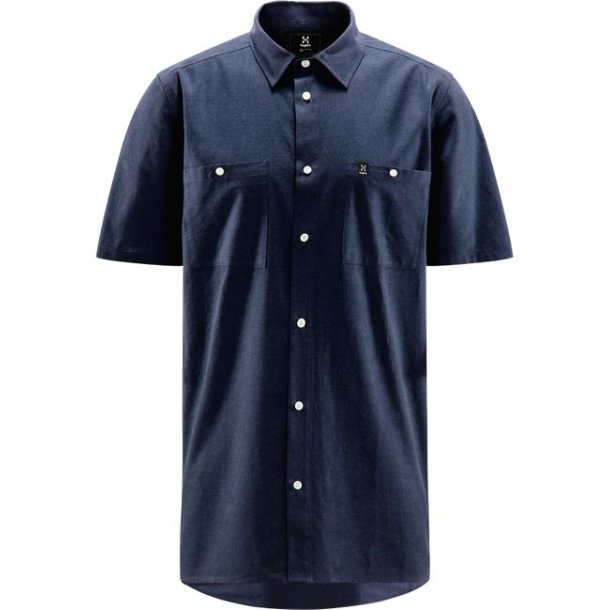 Haglöfs Curious Hemp SS Shirt Tarn Blue