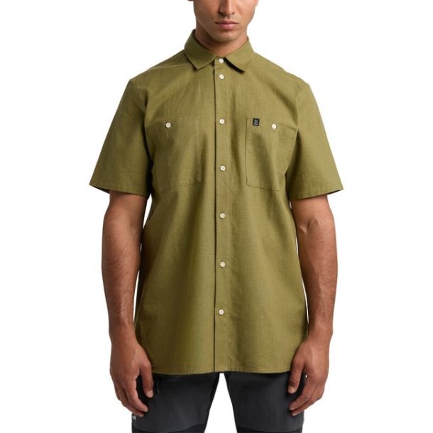 Haglfs Curious Hemp SS Shirt Olive Green