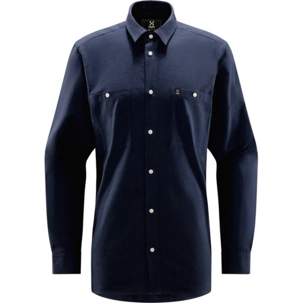 Haglfs Hemp LS Shirt Tarn Blue