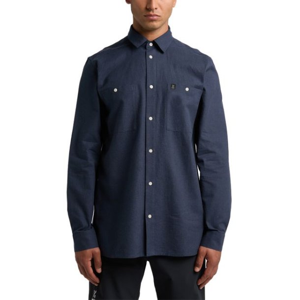 Haglfs Hemp LS Shirt Tarn Blue