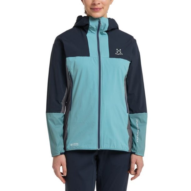 Haglfs L.I.M Alpha Hood Women Frost blue/Tarn blue