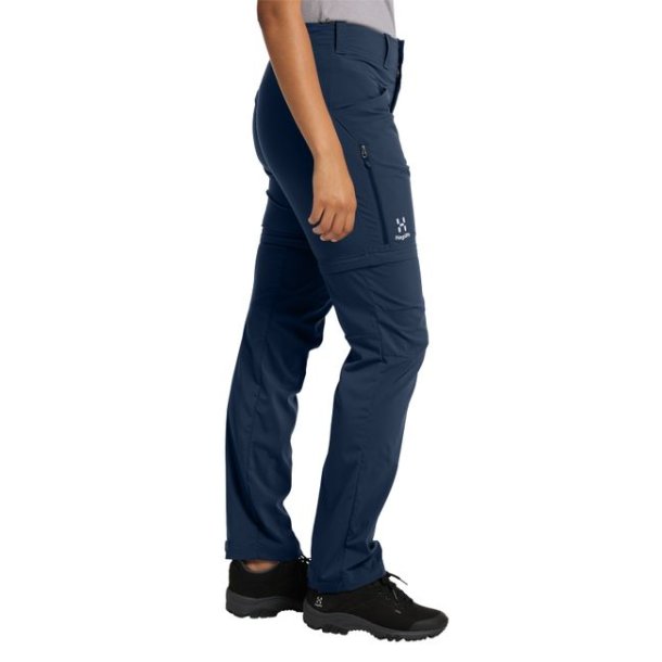 Haglfs Lite Standard Zip-off Pant Woman Tarn Blue