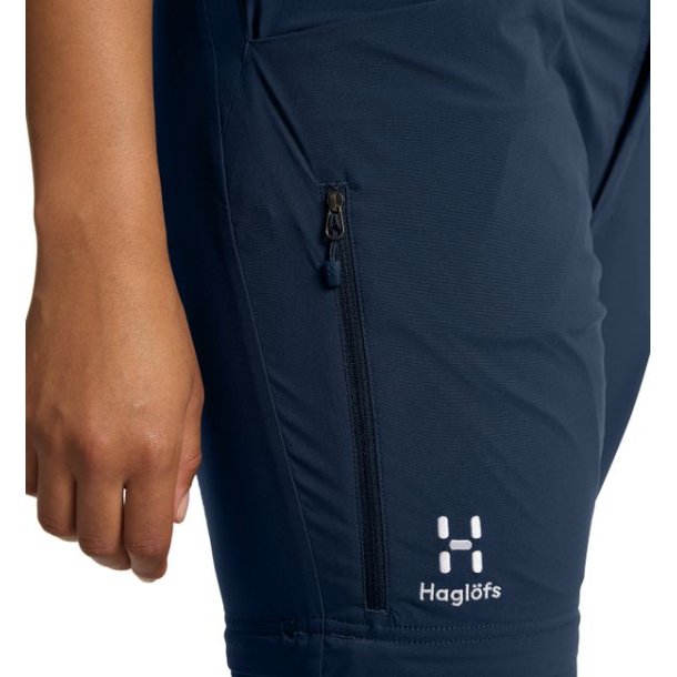 Haglfs Lite Standard Zip-off Pant Woman Tarn Blue