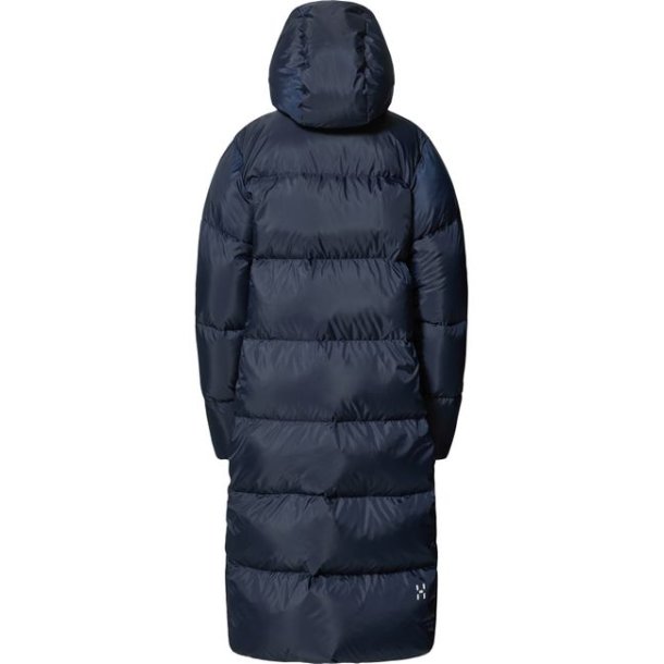 Haglfs Long Down Parka Dame Tarn Blue