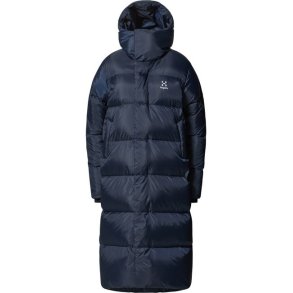 Haglfs Long Down Parka Dame Tarn Blue