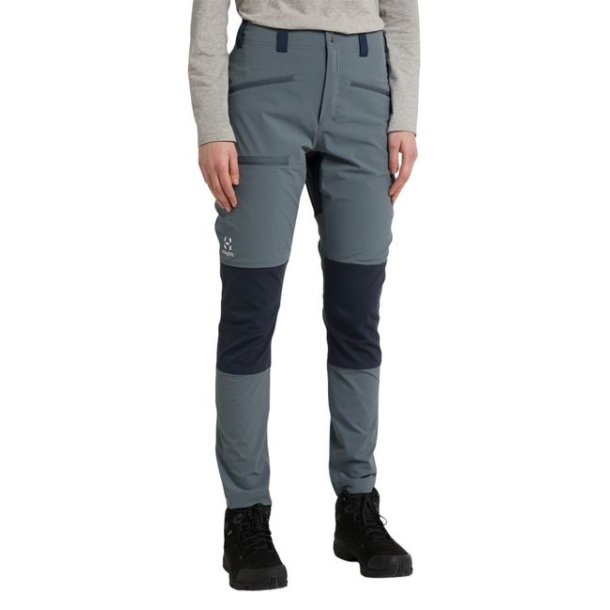 Haglfs Mid Slim Bukser Dame Steel Blue/Tarn Blue