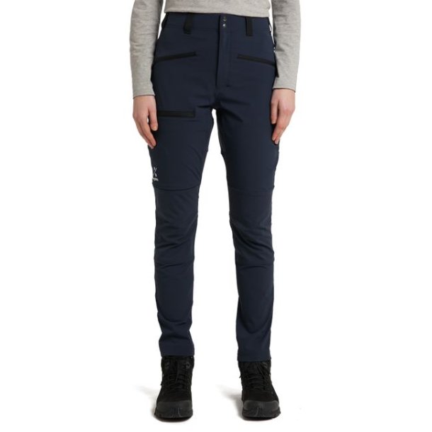 Haglfs Mid Slim Pant Women Tarn blue/True black