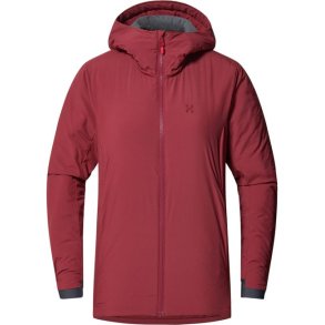Haglfs Mimic Alert Hood Dame Carmine Red