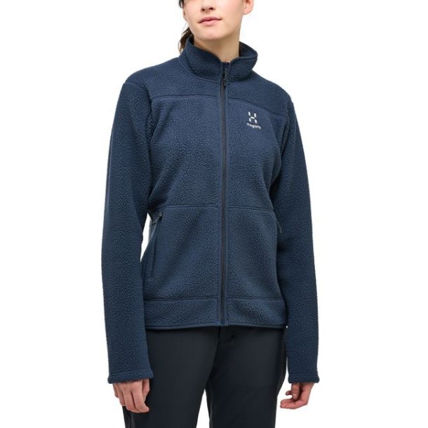 Haglfs Mossa Pile Jakke Dame Tarn Blue