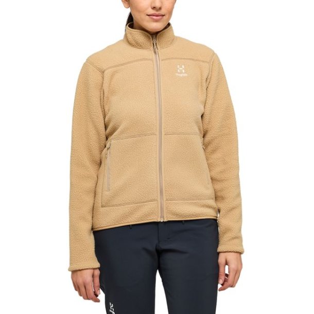 Haglfs Mossa Pile Jakke Dame Sand