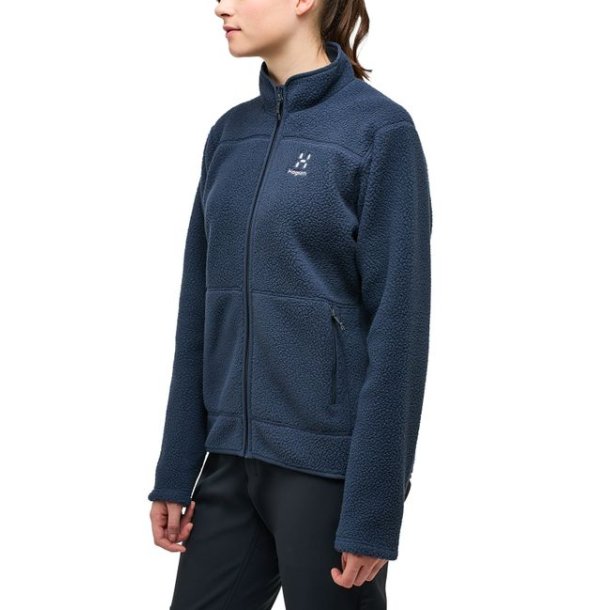 Haglfs Mossa Pile Jakke Dame Tarn Blue