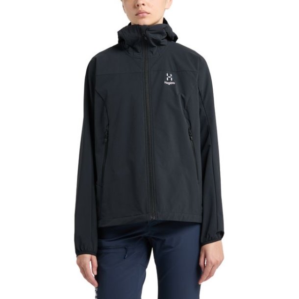 Haglfs Move Softshell Hood Women True Black