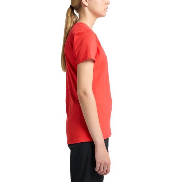 Haglfs Outsider By Nature Tee Women Poppy Red