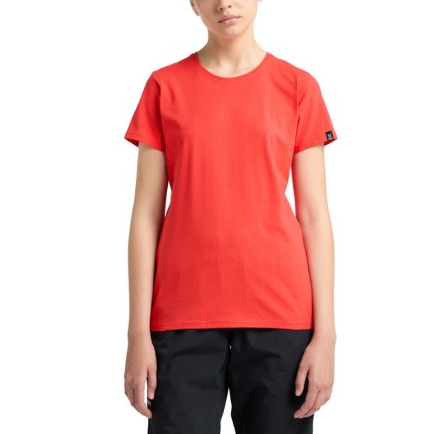 Haglfs Outsider By Nature Tee Women Poppy Red