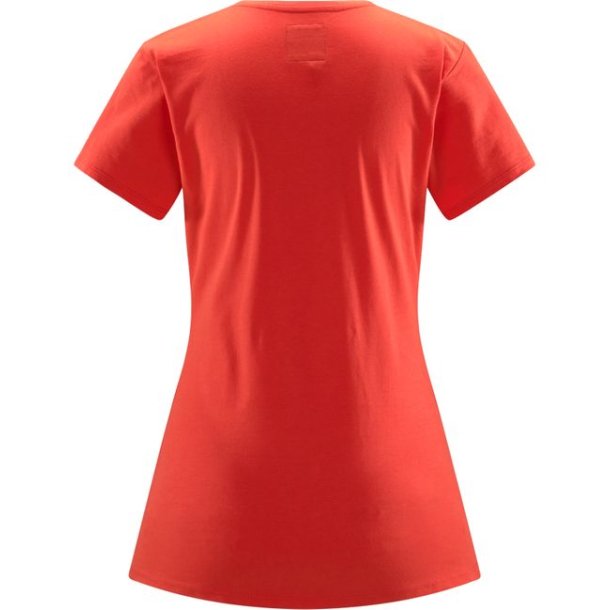 Haglfs Outsider By Nature Tee Women Poppy Red