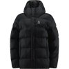 Haglfs Puffy Mimic Hood Jakke Dame True Black