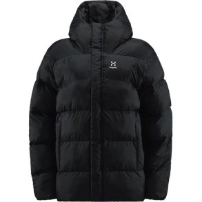 Haglfs Puffy Mimic Hood Jakke Dame True Black