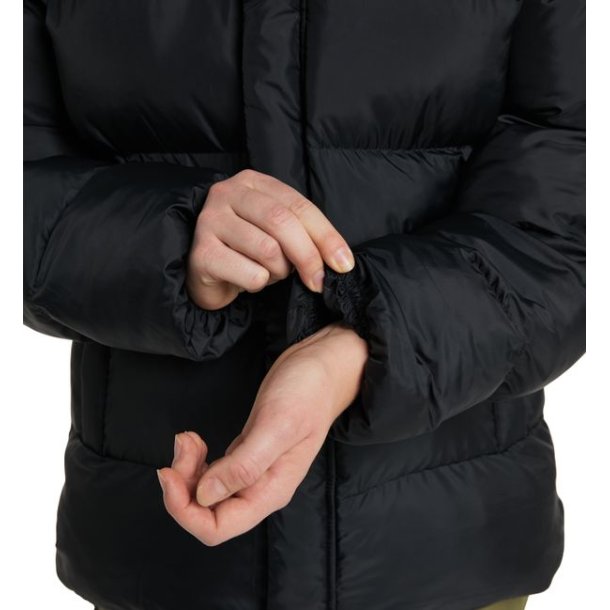 Haglfs Puffy Mimic Hood Jakke Dame True Black