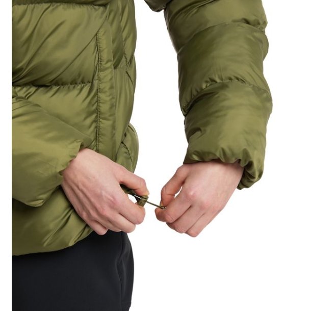 Haglfs Puffy Mimic Hood Jakke Dame Olive Green