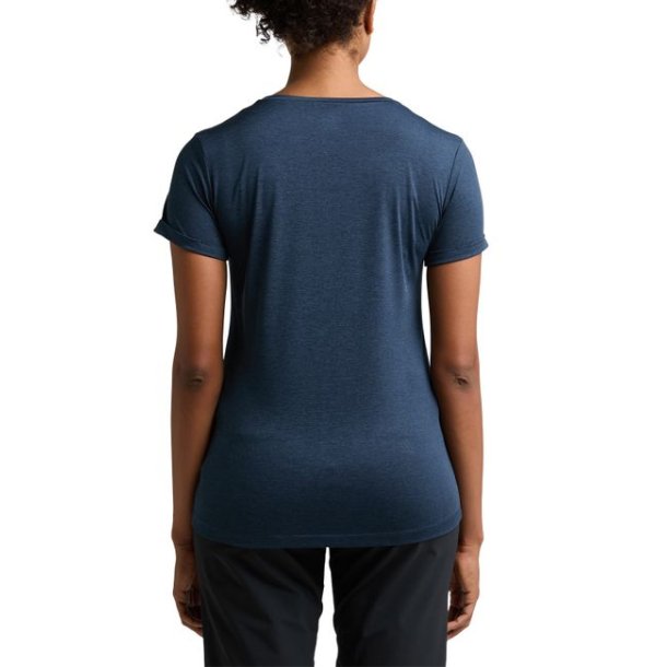 Haglfs Ridge Hike Tee Women Tarn Blue Solid
