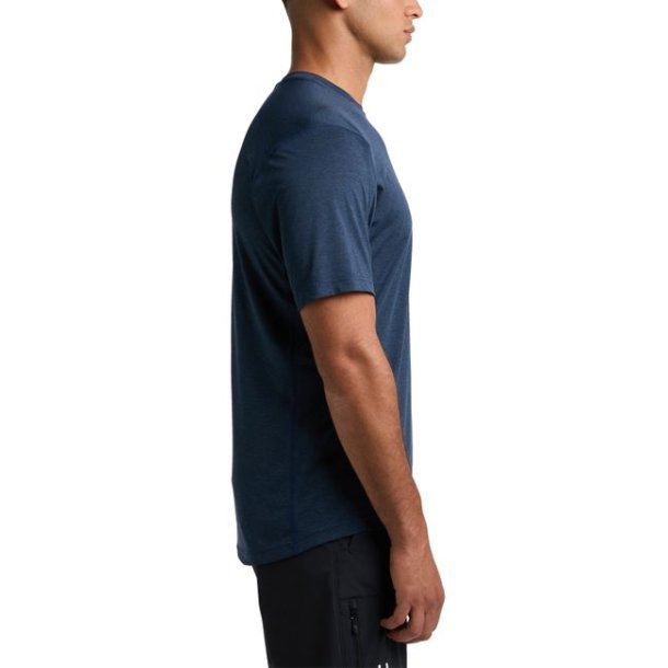 Haglfs Ridge Tee Tarn Blue Solid