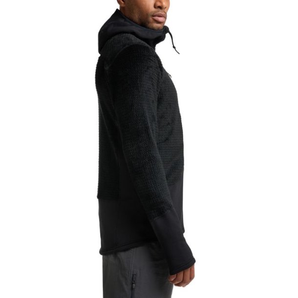 Haglfs ROC Spitz Mid Hood Fleece True Black