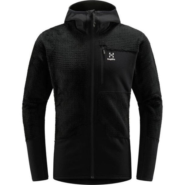 Haglfs ROC Spitz Mid Hood Fleece True Black