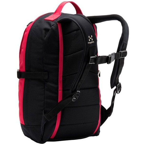 Haglfs Tight Junior 15 Rygsk True Black/Scarlet Red