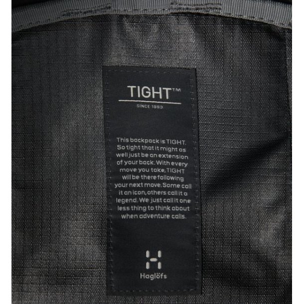 Haglfs Tight Medium Rygsk True Black/Olive Green