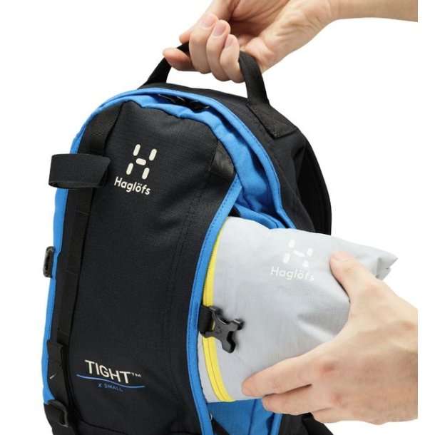 Haglfs Tight X-small 10L Rygsk True Black/Nordic Blue
