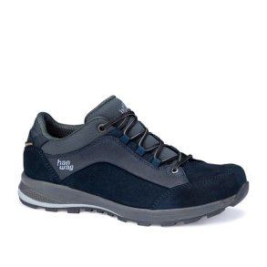 Hanwag Banks Low Lady GTX Sko Navy/Asphalt