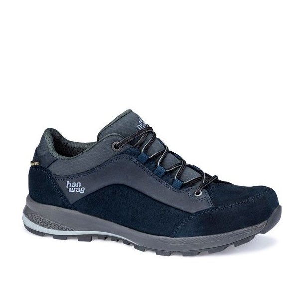 Hanwag Banks Low Lady GTX Sko Navy/Asphalt
