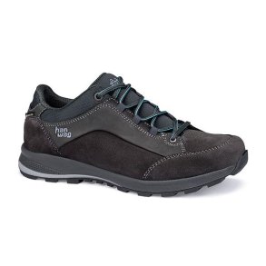 Hanwag Banks Low Lady GTX Sko Asphalt/Ocean